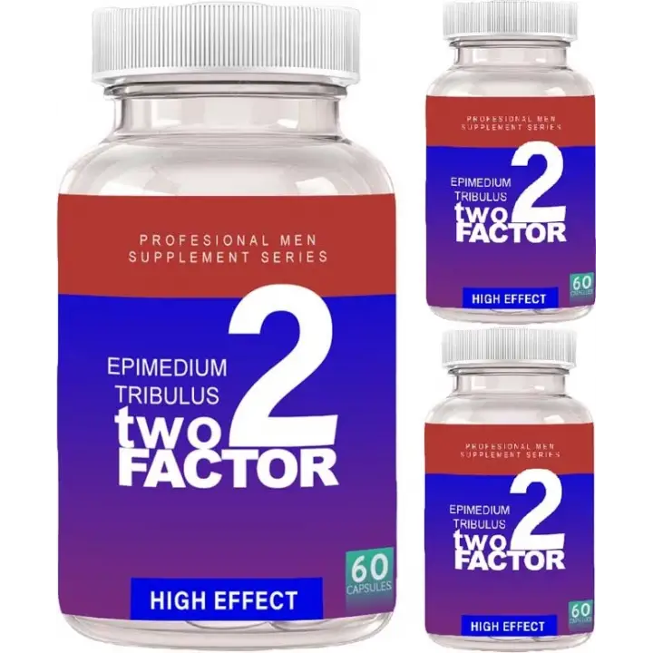 TWO FACTOR 3 ADET ERKEKLER IÇİN TRİBULUS&amp;EPİMEDİYUM COMPLEX 60 ADET KAPSÜL