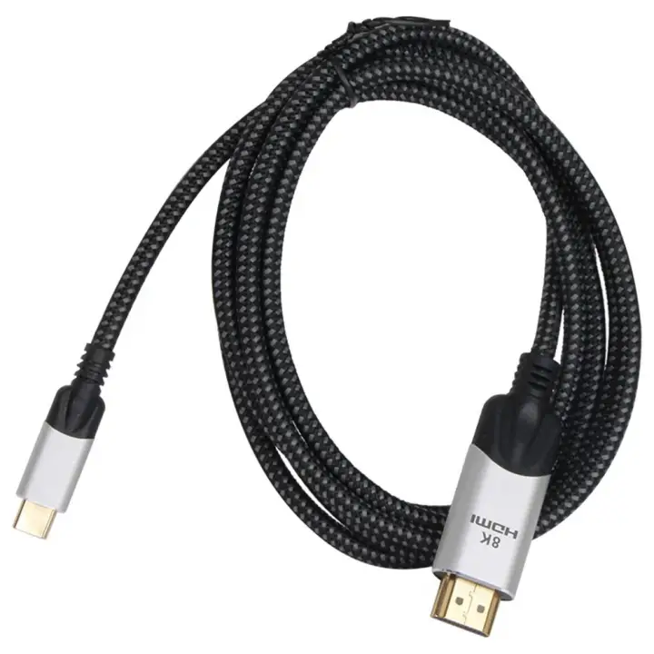 Vcom CU423MCV-1.8 Siyah 1.8MT Type-C To Hdmi 2.0V Kablo