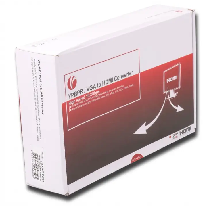 Vcom DD491 Vga+ypbpr To Hdmı Çevirici