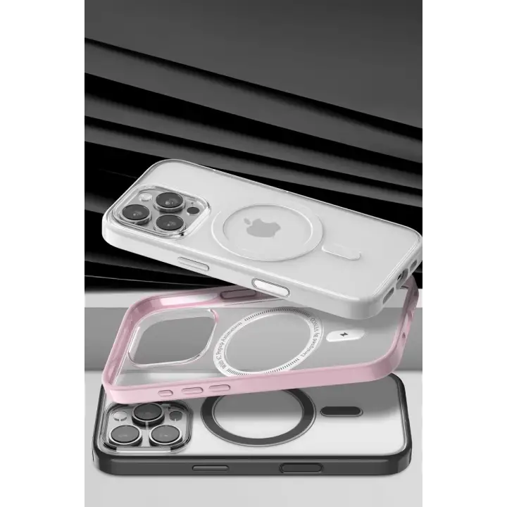 Venco Apple iPhone 16 Pro Max Joly Magsafe Kapak - Siyah