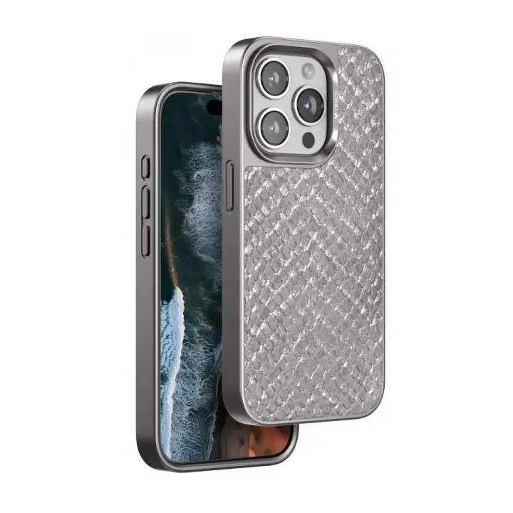 Venco iPhone 15 Pro Max Viper Kapak - Titan Gri