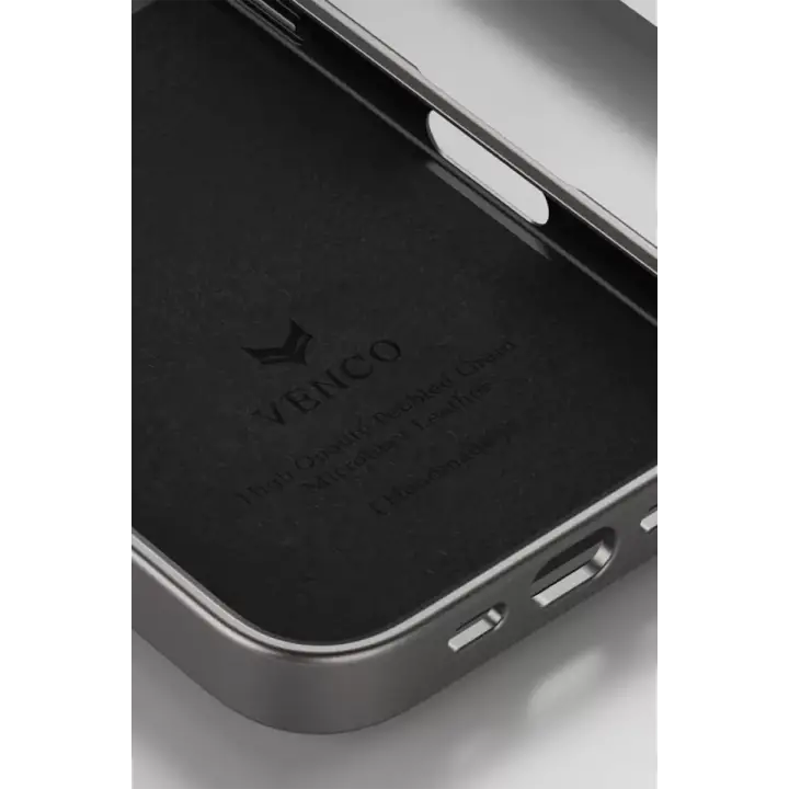 Venco Apple iPhone 16 Pro Max Wave Kapak - Koyu Kahve