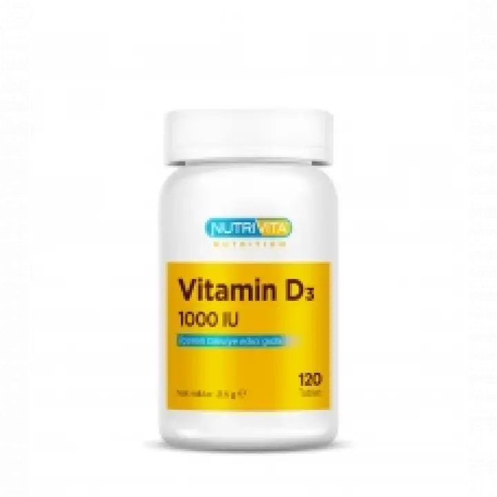 Vitamin D3 1000 IU 120 Tablet