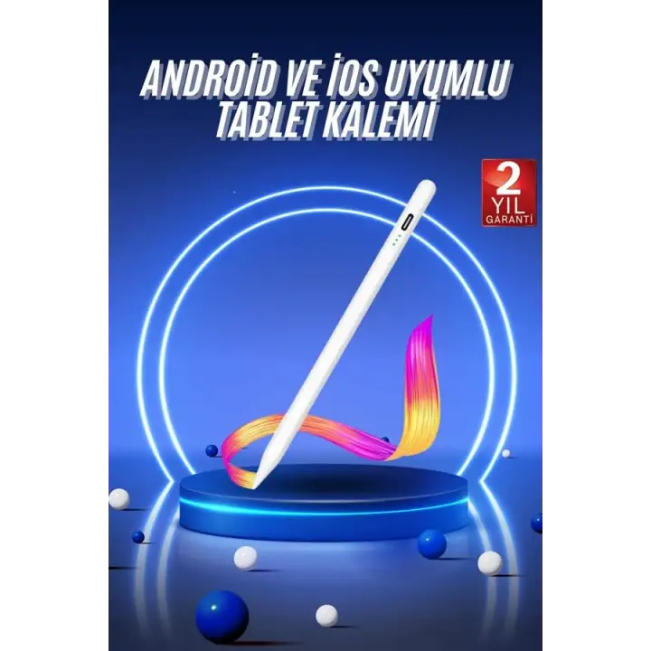 Yazı Çizim Kalemi İos Android Windows Uyumlu Tablet Telefon