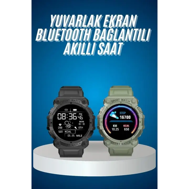 Yeni Nesil Akıllı Saat Bluetooth Bağlantılı Android ve İOS Uyumlu