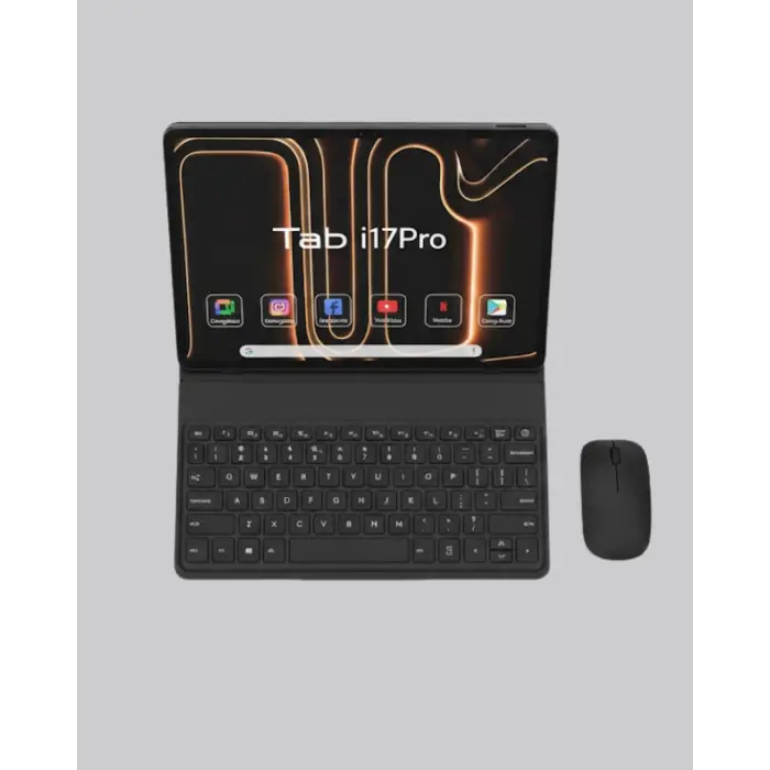 Android 15 Tablet Klavyeli Mouse’lu Profesyonel Set