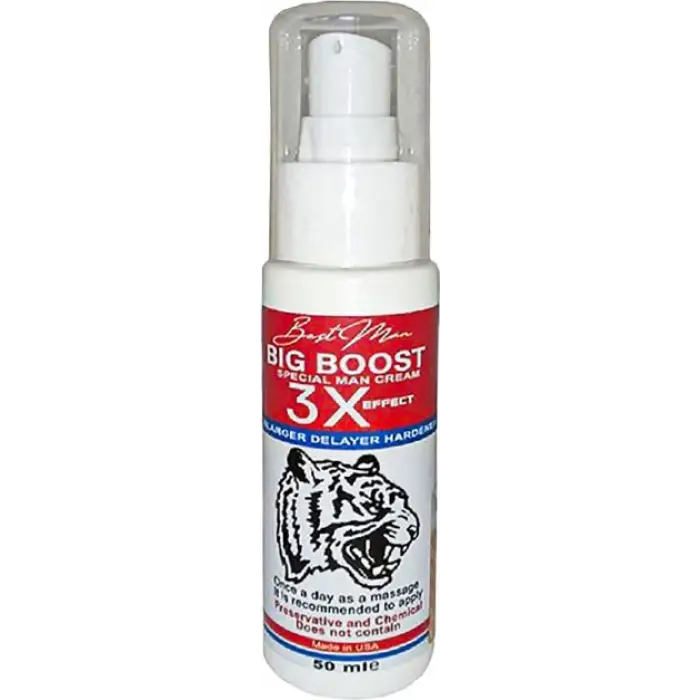 BİGBOOST CREAM 2 ADET 50 ML ERKEKLERE ÖZEL 3XEFFECT