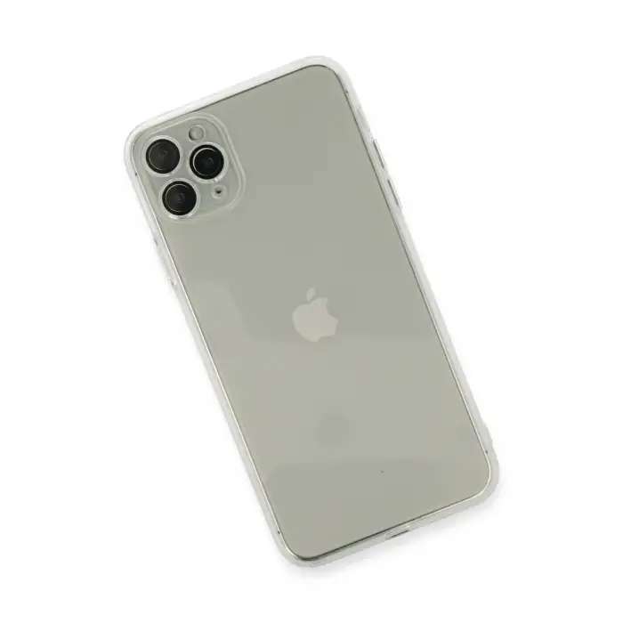 Newface iPhone 11 Pro Max Kılıf Fly Lens Silikon - Şeffaf