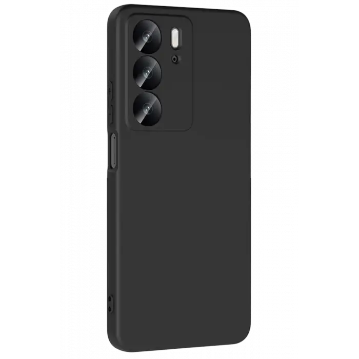 Newface Realme C75 4G First Silikon - Siyah