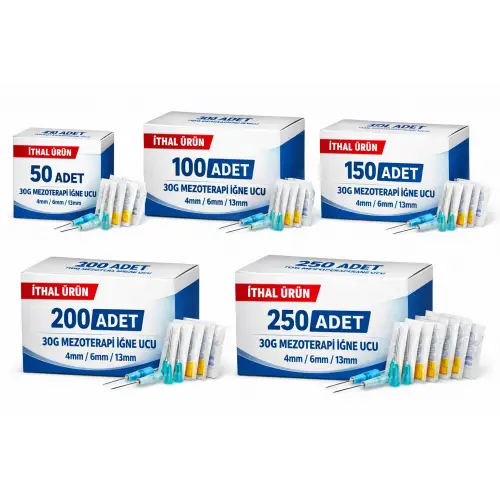 30G Mezoterapi İğne Ucu İthal