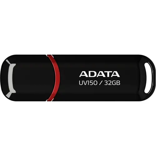 ADATA UV150-32GB USB3.2 Gen1 Black Flash Bellek