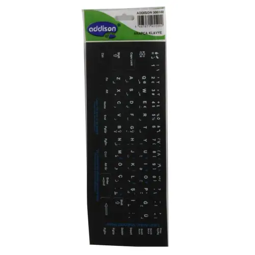 Addison 300168 Arapça q Klavye Stıker