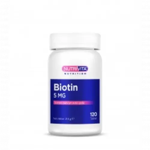 Biotin 5 mg 120 Tablet