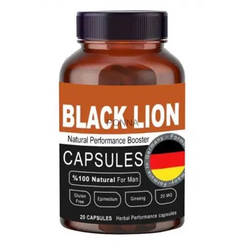 BLACK LION CAPSULE ERKEK PERFORMANS 20CAPS