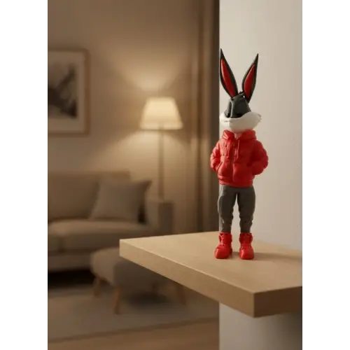 Bugs Bunny Dekoratif Figür
