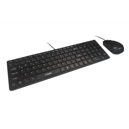 Casper Nirvana KB7900-KM35 Kablolu USB Q Siyah Klavye + Mouse Seti