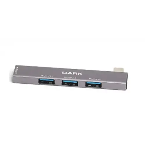 Dark DK AC USB34C 4 Port USB HUB USB-C 1XUSB -A3.0 3XUSB-A2.0