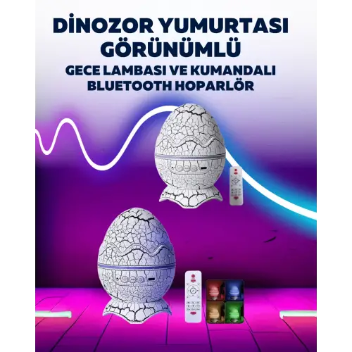 Dinazor Yumurta Gece Lambası