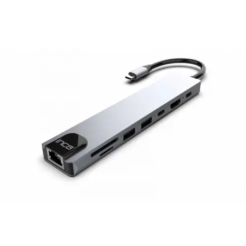 INCA ITPC-7 TYPE-C HUB X8COMBO ÇOKLAYICI