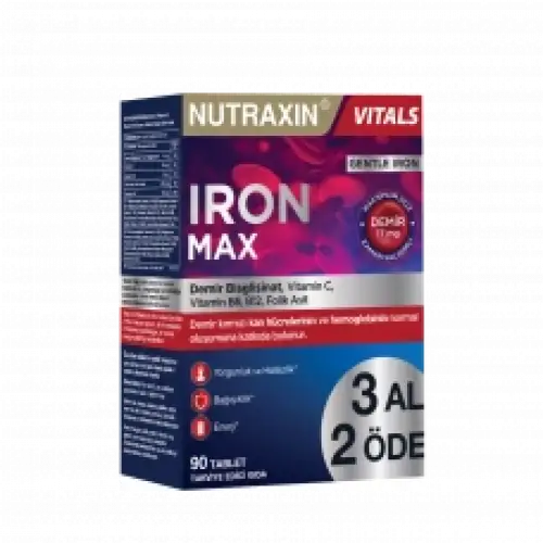 Iron Max 3 Al 2 Öde 90 Tablet