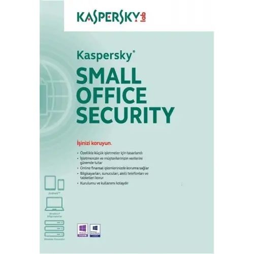 Kaspersky Small Office Security 5Pc+5Md+1Fs 1 Yıl Box