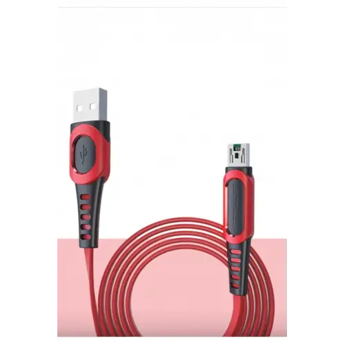Konfulon DC24 Micro USB Kablo 1.2M 4A - Kırmızı
