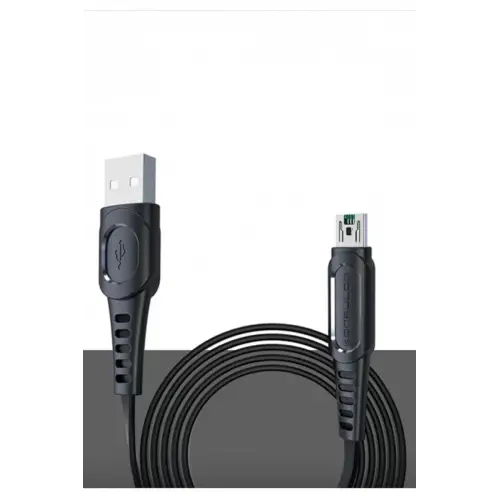 Konfulon DC24 Micro USB Kablo 1.2M 4A - Siyah