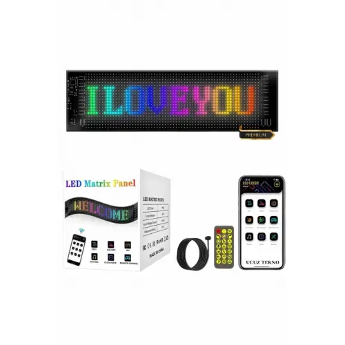 LED MATRİX 16X96 pixel