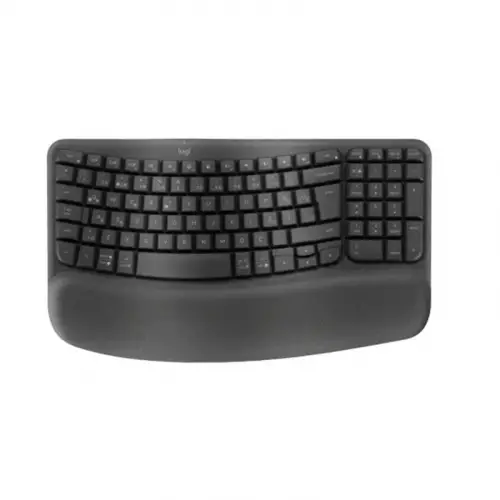WAVE KEYS KABLOSUZ ERGONOMİK KLAVYE GRİ 920-012311