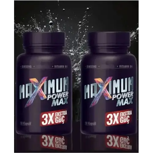 MAXİMUM POWER MAX 3X EFFECT ERKEKLERE EXTRA MAXÌMUM G.Ç 30 LU X 2 ADET
