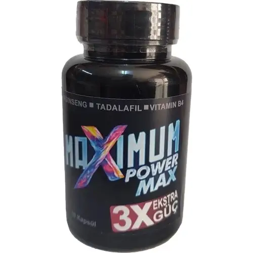 MAXİMUM POWER MAXİMUM ASİMOX MAXIMUM POWER MAX ERKEK PERRFORMANSS 30 LU