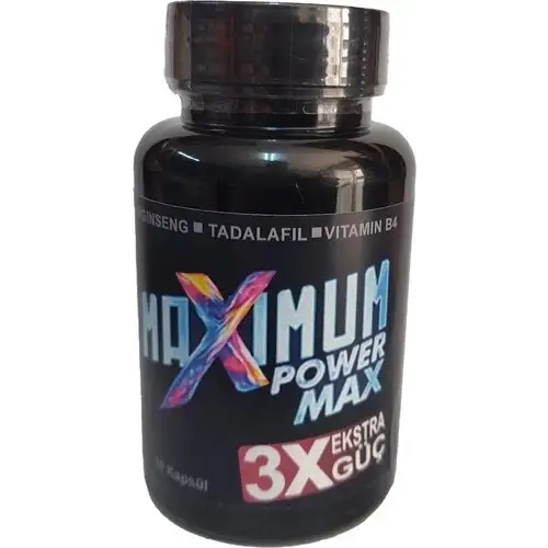 MAXİMUM POWER MAXİMUM ASİMOX MAXIMUM POWER MAX ERKEK PERRFORMANSS 30 LU