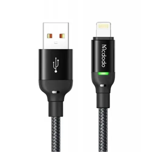 MCDODO CA-2700 iPhone Lightning Şarj Ve Data Kablosu 1.2m Siyah