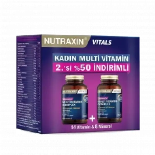 Multivitamin Complex Kadın Avantaj Paket - 2. % 50 İndirimli
