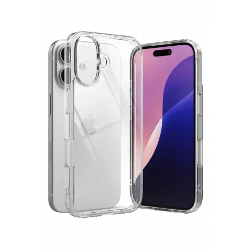 Newface Apple iPhone 17 Lüx Şeffaf Silikon - Şeffaf