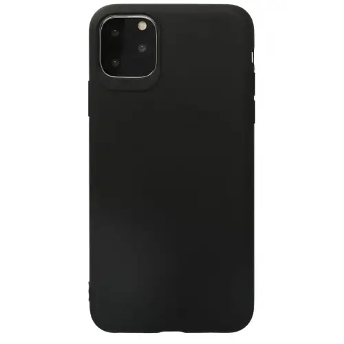 Newface Apple iPhone 11 Pro Max Kılıf First Silikon - Siyah