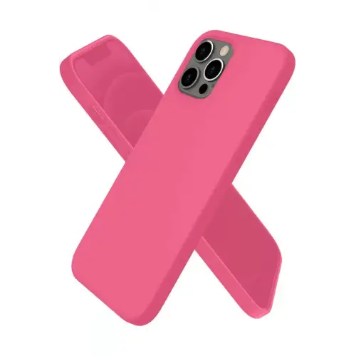 Newface Apple iPhone 12 Pro Kılıf First Silikon - Pembe