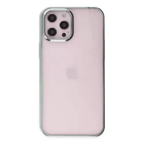 Newface Apple iPhone 12 Pro Max Kılıf Element Silikon - Yeşil