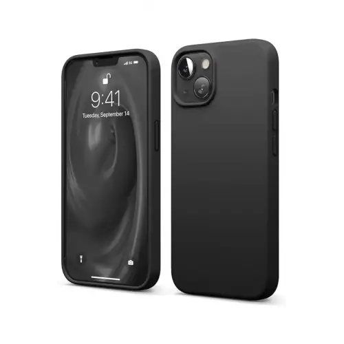 Newface Apple iPhone 14 Kılıf First Silikon - Siyah