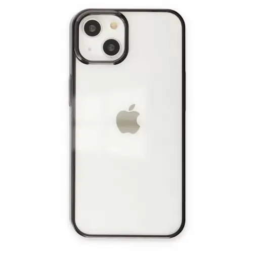 Newface Apple iPhone 14 Plus Kılıf Element Silikon - Siyah