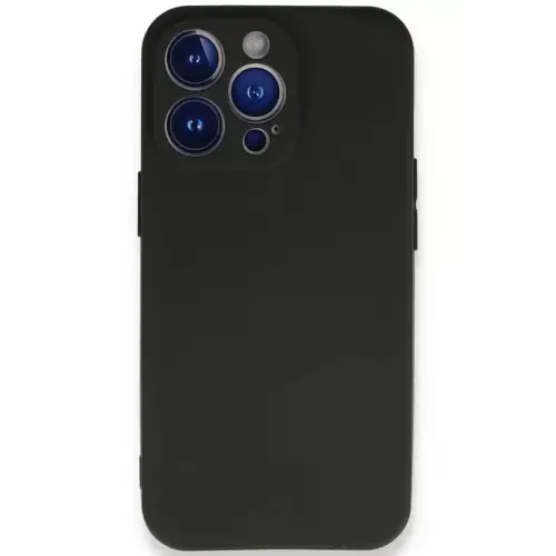 Newface Apple iPhone 14 Pro Max Kılıf First Silikon - Siyah