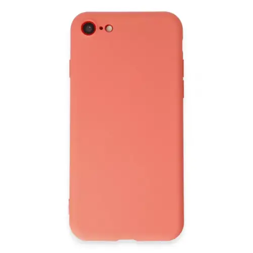 Newface Apple iPhone 7 Kılıf First Silikon - Turuncu