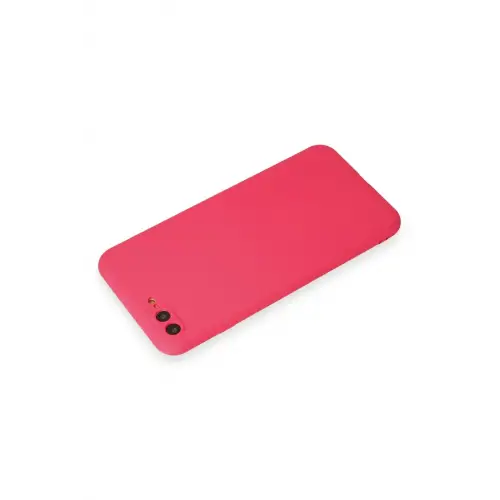 Newface iPhone 7 Plus Kılıf First Silikon - Pembe