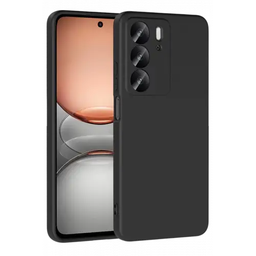 Newface Realme C75 4G First Silikon - Siyah