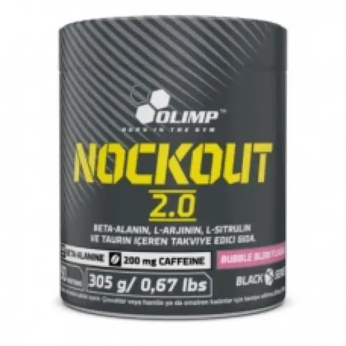 Nockout 2.0 Pre-Workout Sakız 305 Gr