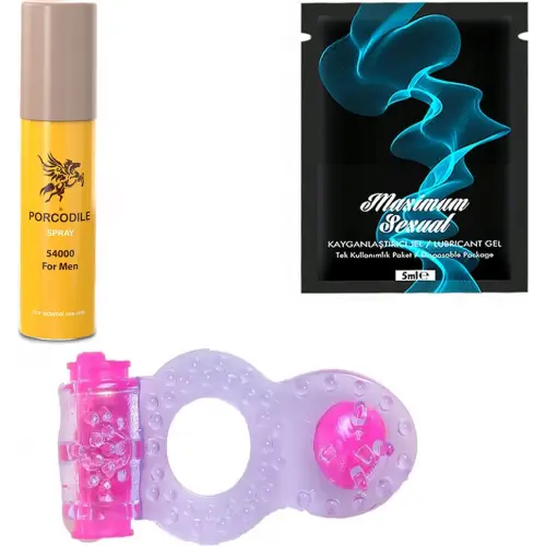 PORCODİLE FOR MEN SPREY RİNG MAXİMUM SEXUAL JEL
