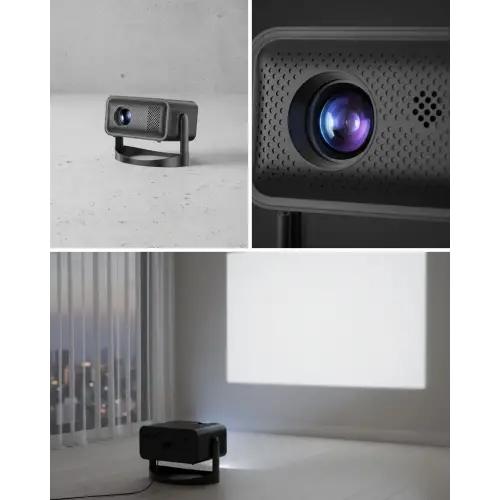 Smart Projector Android TV Dolby Sesli WiFi Bluetooth