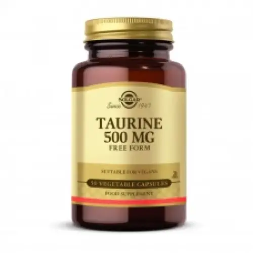 Taurine 500 mg 50 Kapsül