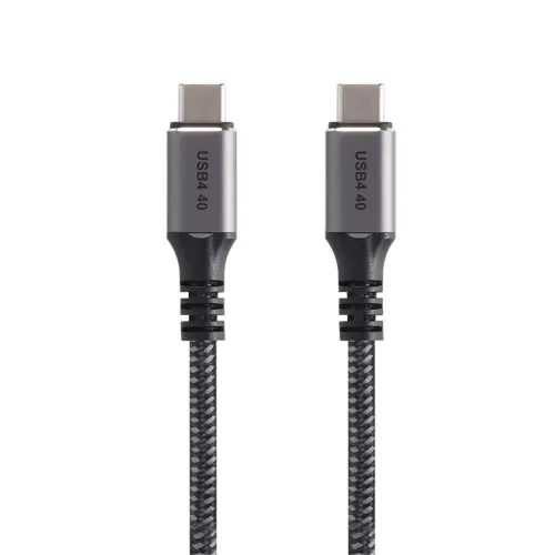 Vcom CU520M-2.0 Type-C to Type-C 2m 20Gbps USB4 5A Şarj Kablosu