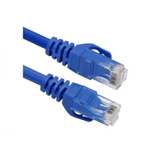 Vcom NP611B-L-2.0 Cat6 2.0MT Mavi Utp Patch Kablo